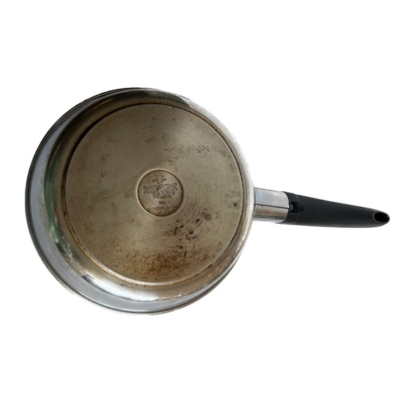 Revere Ware 8” Frying Pan Skillet Stainless Steel 96a No Lid Clinton USA Frypan - Picture 4 of 8